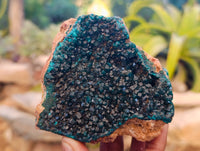 Natural Dioptase On Dolomite Specimens x 3 From Likasi, Congo - Toprock Gemstones and Minerals