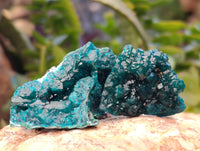 Natural Dioptase On Dolomite Specimens x 12 From Likasi, Congo - Toprock Gemstones and Minerals