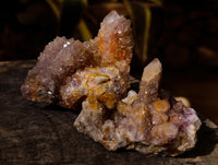 Natural Ametrine and Amethyst Spirit Quartz Clusters x 6 From South Africa - Toprock Gemstones and Minerals
