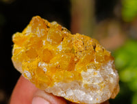 Natural Purple Amethyst and Golden Limonite Single Quartz Crystals x 3.19 Kg Lot From Zambia - Toprock Gemstones and Minerals