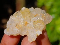 Natural Purple Amethyst and Golden Limonite Single Quartz Crystals x 3.19 Kg Lot From Zambia - Toprock Gemstones and Minerals