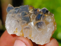 Natural Purple Amethyst and Golden Limonite Single Quartz Crystals x 3.19 Kg Lot From Zambia - Toprock Gemstones and Minerals