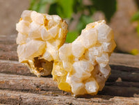 Natural Purple Amethyst and Golden Limonite Single Quartz Crystals x 3.19 Kg Lot From Zambia - Toprock Gemstones and Minerals