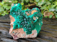 Natural Large Dioptase On Dolomite Specimens x 3 From Mashamba East Mine, Congo - Toprock Gemstones and Minerals