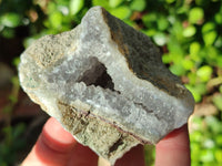Natural Blue Lace Agate Geode Specimens x 12 From Nsanje, Malawi - Toprock Gemstones and Minerals