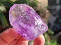 Polished Mixed Inclusion Quartz Crystals Including Citrine x 6 from Madagascar - Toprock Gemstones and Minerals
