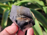 Polished Mixed Inclusion Quartz Crystals Including Citrine x 6 from Madagascar - Toprock Gemstones and Minerals