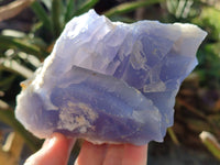 Natural Blue Lace Agate Geodes x 5 From Nsanje, Malawi - Toprock Gemstones and Minerals