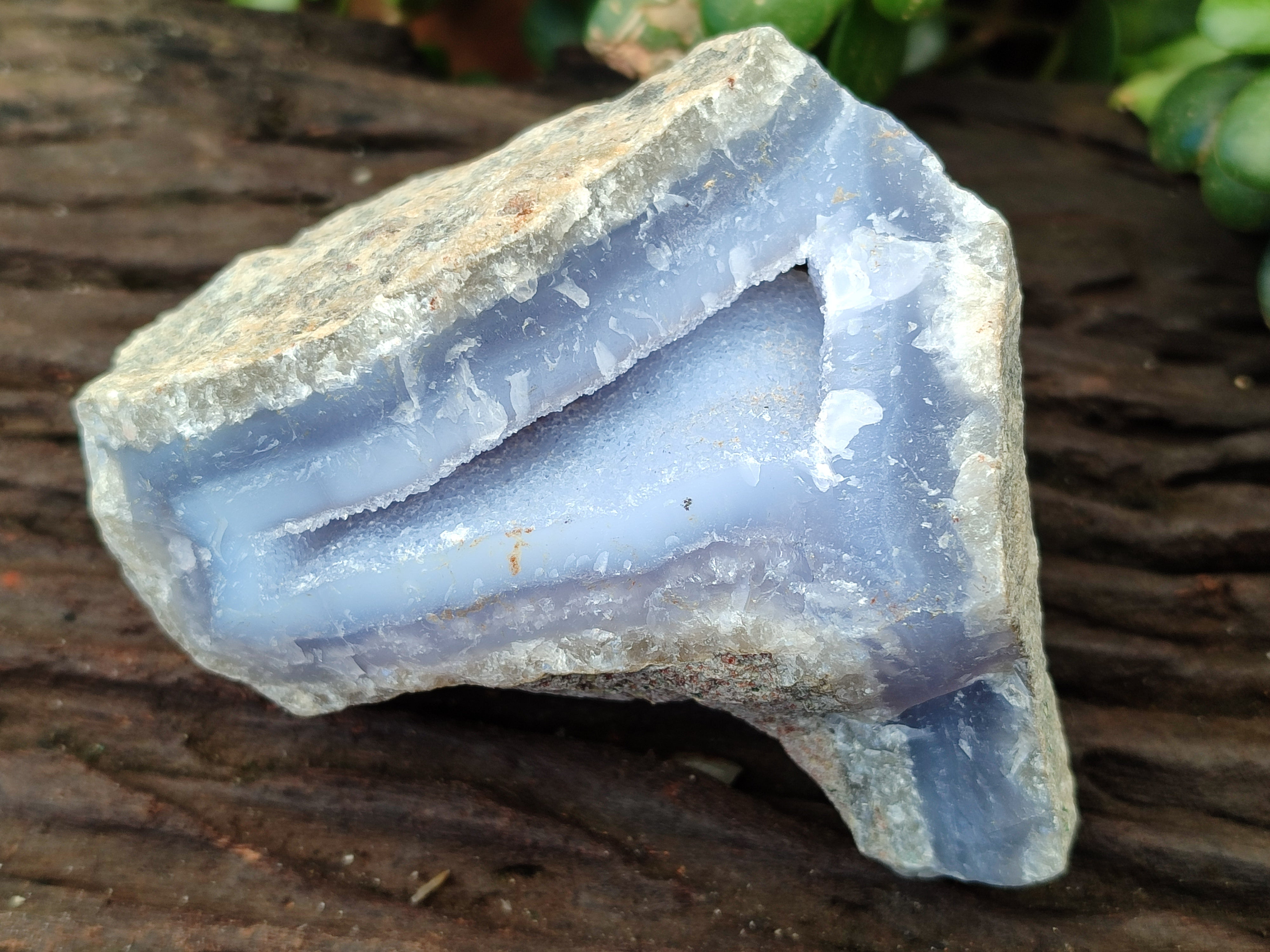 Natural Blue Lace Agate Geodes x 6 From Nsanje, Malawi – Toprock ...