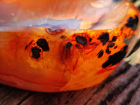 Polished Carnelian Bowls x 2 From Madagascar - Toprock Gemstones and Minerals