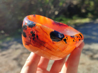 Polished Carnelian Bowls x 2 From Madagascar - Toprock Gemstones and Minerals