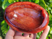 Polished Carnelian Bowls x 2 From Madagascar - Toprock Gemstones and Minerals