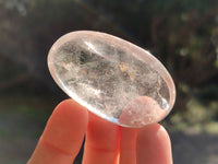 Polished Quartz Galet-Palm Stones x 20 From Madagascar - Toprock Gemstones and Minerals