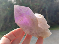 Natural Jacaranda Amethyst Quartz Clusters x 6 From Mumbwa, Zambia - Toprock Gemstones and Minerals