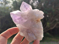 Natural Jacaranda Amethyst Quartz Clusters x 6 From Mumbwa, Zambia - Toprock Gemstones and Minerals