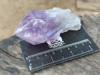 Natural Jacaranda Amethyst Quartz Clusters x 6 From Mumbwa, Zambia - Toprock Gemstones and Minerals