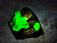 Natural Schorl Black Tourmaline with Hyalite Opal and one with Aquamarine Beryl x 6 From Erongo, Namibia - Toprock Gemstones and Minerals