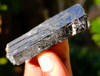 Natural Schorl Black Tourmaline with Hyalite Opal x 20 From Erongo, Namibia - Toprock Gemstones and Minerals