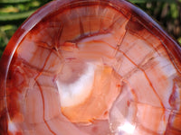 Polished Carnelian Agate Bowls x 2 From Madagascar - Toprock Gemstones and Minerals