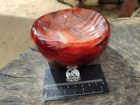 Polished Carnelian Agate Bowls x 2 From Madagascar - Toprock Gemstones and Minerals