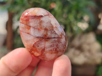 Polished Red Hematoid Quartz Palm Stones x 24 From Ambatondrazaka, Madagascar - Toprock Gemstones and Minerals