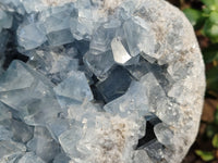 Natural Celestite Geode Specimens x 1 From Sakoany, Madagascar - Toprock Gemstones and Minerals