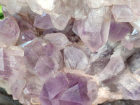 Natural Jacaranda Amethyst Quartz Cluster x 2 From Mumbwa, Zambia - Toprock Gemstones and Minerals
