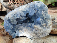 Natural Celestite Geode Specimens x 1 From Sakoany, Madagascar - Toprock Gemstones and Minerals