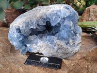 Natural Celestite Geode Specimens x 1 From Sakoany, Madagascar - Toprock Gemstones and Minerals