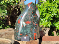 Polished Exceptional Extra Large AA Grade Bloodstone Display Piece x 1 From Swaziland - Toprock Gemstones and Minerals