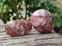 Polished Red Hematoid Quartz Palm Stones x 20 From Ambatondrazaka, Madagascar - Toprock Gemstones and Minerals