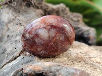 Polished Red Hematoid Quartz Palm Stones x 20 From Ambatondrazaka, Madagascar - Toprock Gemstones and Minerals