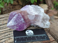 Natural Jacaranda Amethyst Quartz Cluster x 3 From Mumbwa, Zambia - Toprock Gemstones and Minerals