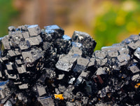 Natural Schorl Black Tourmaline With Hyalite Opal Specimens x 2 From Erongo, Namibia - Toprock Gemstones and Minerals