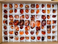 Polished Small Carnelian Gallets Perfect For Creatives x 82 From Madagascar - Toprock Gemstones and Minerals
