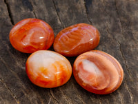 Polished Small Carnelian Gallets Perfect For Creatives x 82 From Madagascar - Toprock Gemstones and Minerals