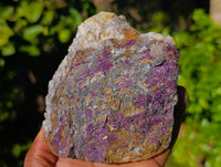 Natural Metallic Purpurite Cobbed Specimens x 3 From Erongo, Namibia - Toprock Gemstones and Minerals