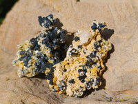 Natural Schorl Black Tourmaline on Orthoclase Matrix Clusters x 13 From Erongo, Namibia - Toprock Gemstones and Minerals
