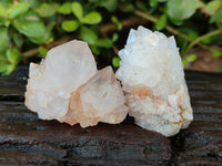Natural Cactus Flower Amethyst Spirit Quartz Clusters x 24 From South Africa - Toprock Gemstones and Minerals