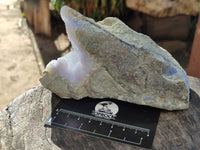 Natural Blue Lace Agate Geodes x 3 From Nsanje, Malawi - Toprock Gemstones and Minerals