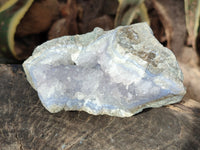 Natural Blue Lace Agate Geodes x 3 From Nsanje, Malawi - Toprock Gemstones and Minerals