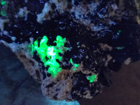 Natural Schorl Black Tourmaline with Smokey Quartz and Hyalite Opal x 1 From Erongo, Namibia - Toprock Gemstones and Minerals