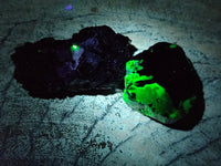 Natural Schorl Black Tourmaline Terminated Crystal Specimens with some Hyalite Opal x 13 From Erongo, Namibia - Toprock Gemstones and Minerals