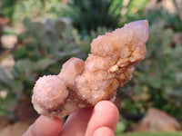 Natural Lilac Amethyst Spirit Quartz Clusters x 12 From South Africa - Toprock Gemstones and Minerals