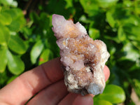 Natural Lilac Amethyst Spirit Quartz Clusters x 12 From South Africa - Toprock Gemstones and Minerals
