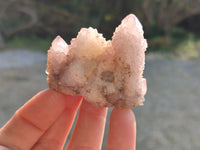 Natural Lilac Amethyst Spirit Quartz Clusters x 12 From South Africa - Toprock Gemstones and Minerals
