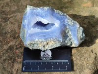 Natural Blue Lace Agate Geodes x 4 From Nsanje, Malawi - Toprock Gemstones and Minerals