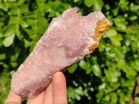 Natural Extremely Rare Collectable Rhodocalcite Specimens x 2 From Congo - Toprock Gemstones and Minerals