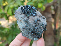 Natural Libethenite Crystals and Malachite On Dolomite Matrix Specimens x 6 From Shituru, Congo - Toprock Gemstones and Minerals