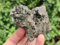 Natural Libethenite Crystals and Malachite On Dolomite Matrix Specimens x 6 From Shituru, Congo - Toprock Gemstones and Minerals